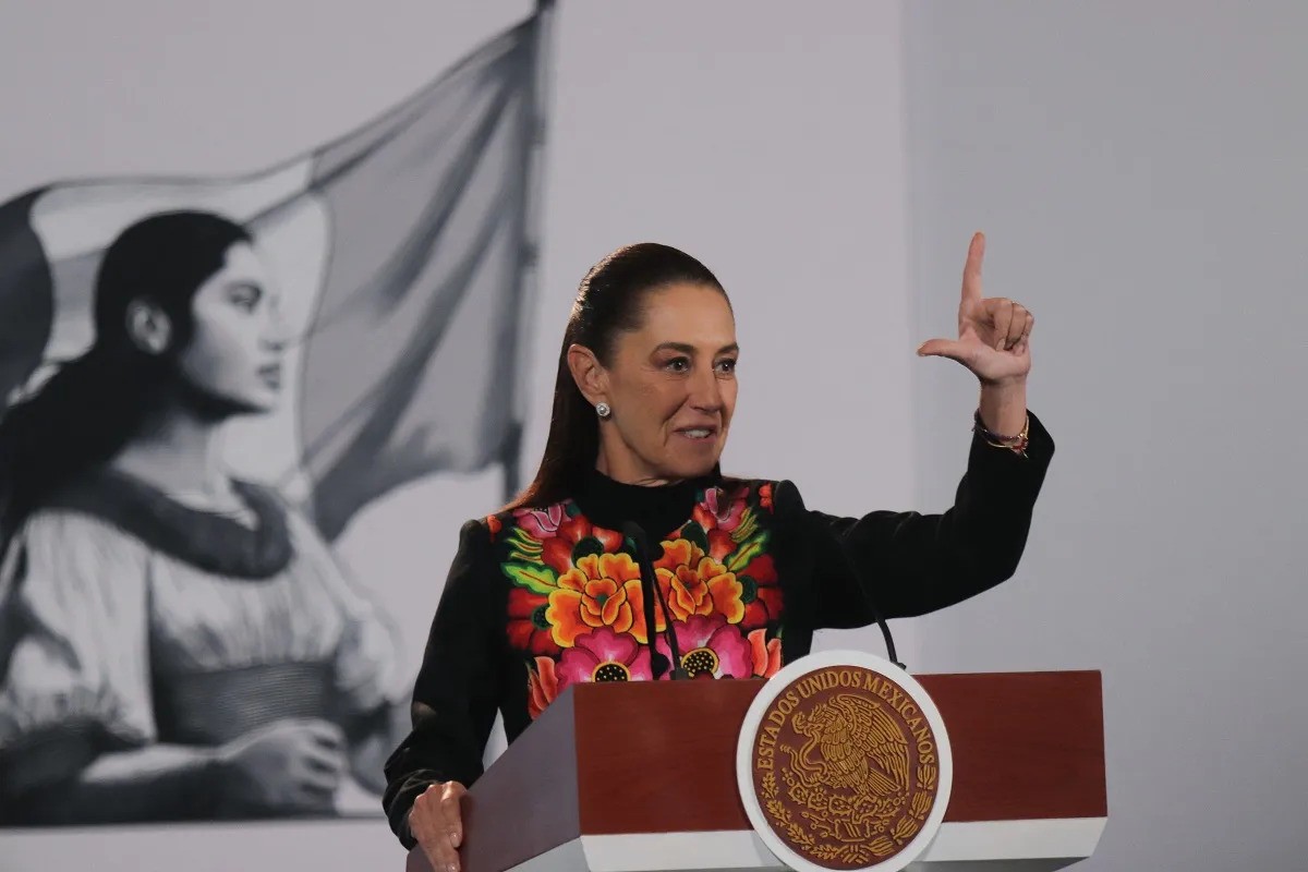 Presidente mexicana, Claudia Sheinbaum celebra a vitória de Lula e 