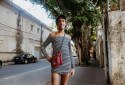 Paolla tem encontrado assist&ecirc;ncia na ong GTP+, no Centro do Recife - Karol Rodrigues/DP Foto