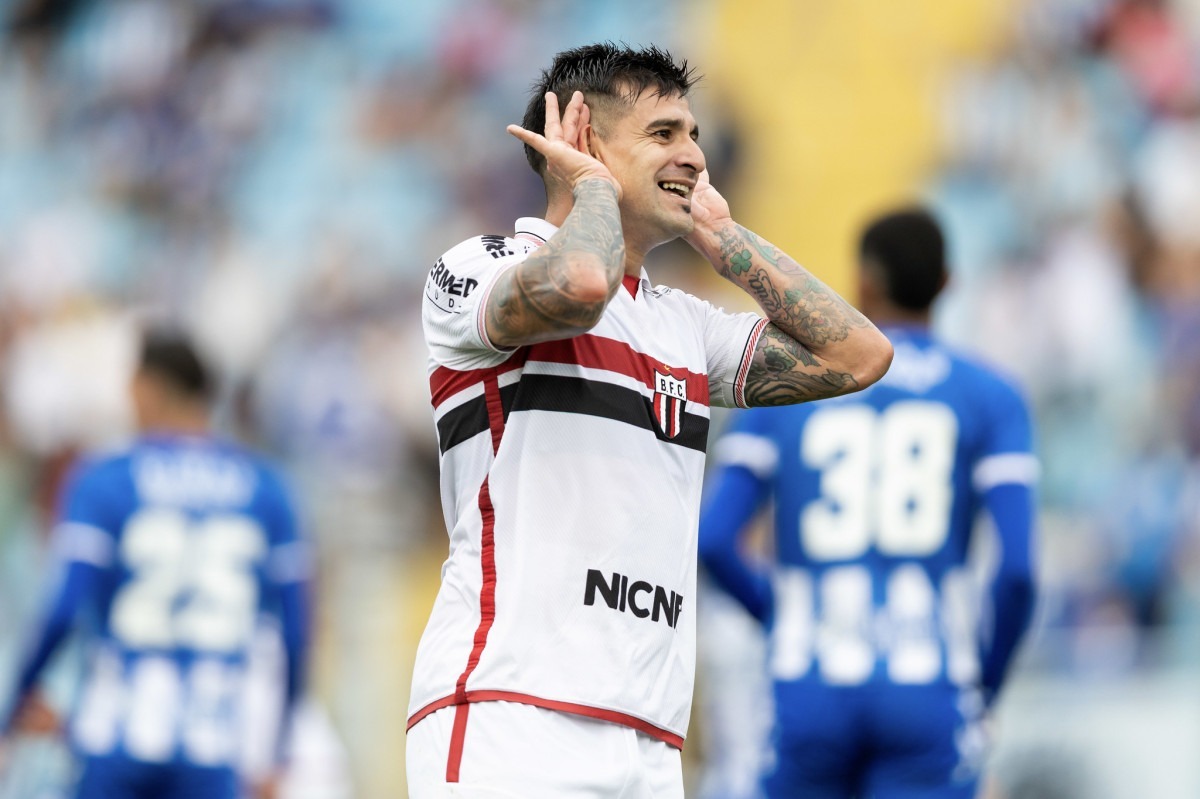 Leandro Maciel, volante do Botafogo-SP/Léo Piva/Botafogo-SP 