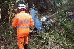 Piloto morre em queda de avião no norte de Minas Gerais (crédito: CBMMG/Divulgação)