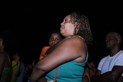 Cantata de Natal emociona pblico no Marco Zero (Sandy James/DP)