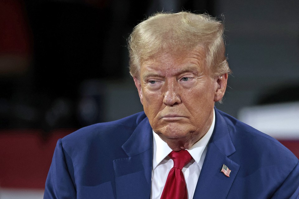 Ex-presidente dos EUA e candidato republicano  Casa Branca, Donald Trump (foto: JEFF KOWALSKY / AFP)