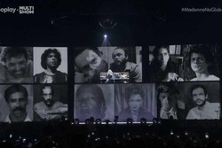 Madonna faz homenagem a Renato Russo e Cazuza em show no Rio