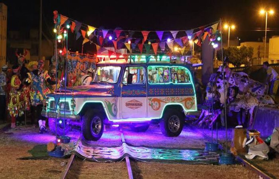 Jeep Rural Willys 69  considerado cone da resistncia cultural pernambucana (Crdito: Divulgao)
