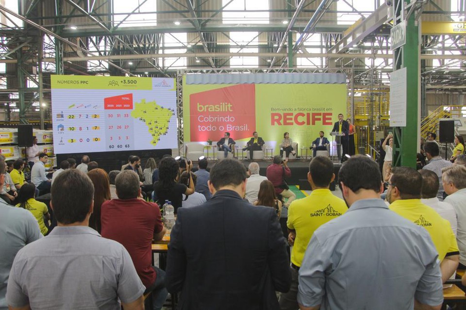 Planta passa a contar com mais 12 mil metros quadrados (Foto: Saint-Gobain)