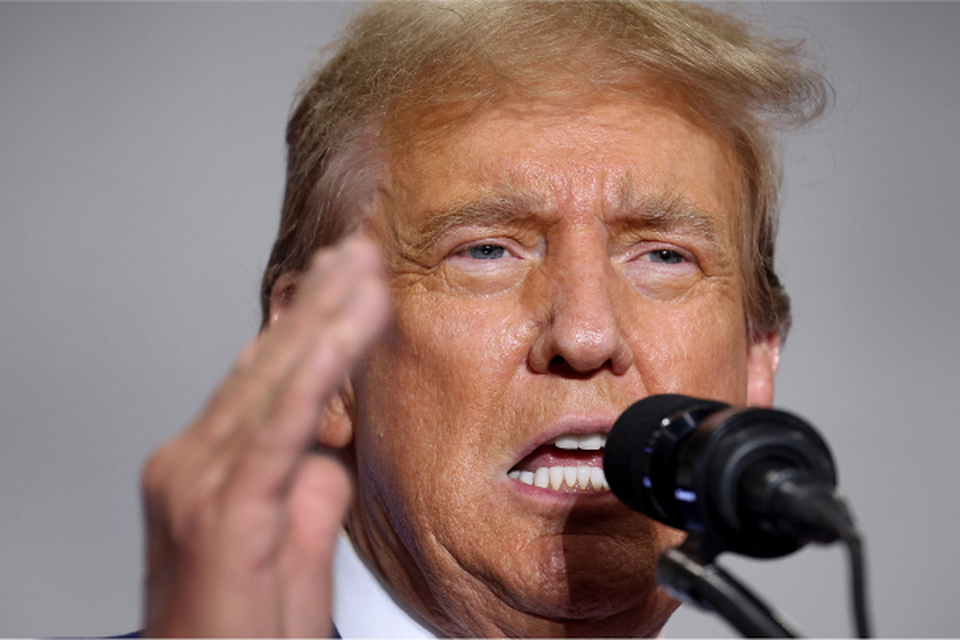 O foco principal das crticas de Trump so oa venezuelanos (SCOTT OLSON / GETTY IMAGES NORTH AMERICA / GETTY IMAGES VIA AFP)