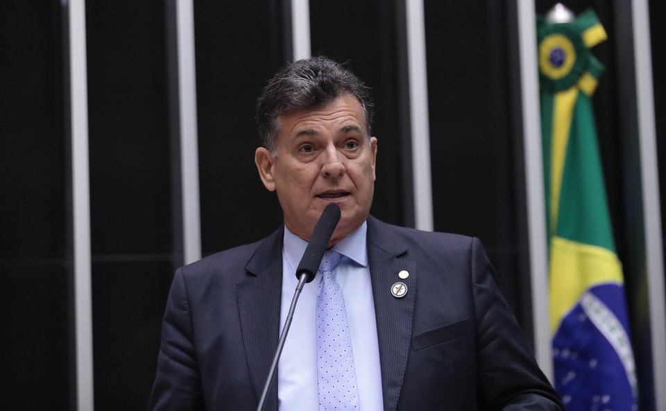 Coronel Meira (PL) pediu demissão de ministra de Lula por falta de vacinas em discurso na Câmara (Zeca Ribeiro/Câmara dos Deputados)