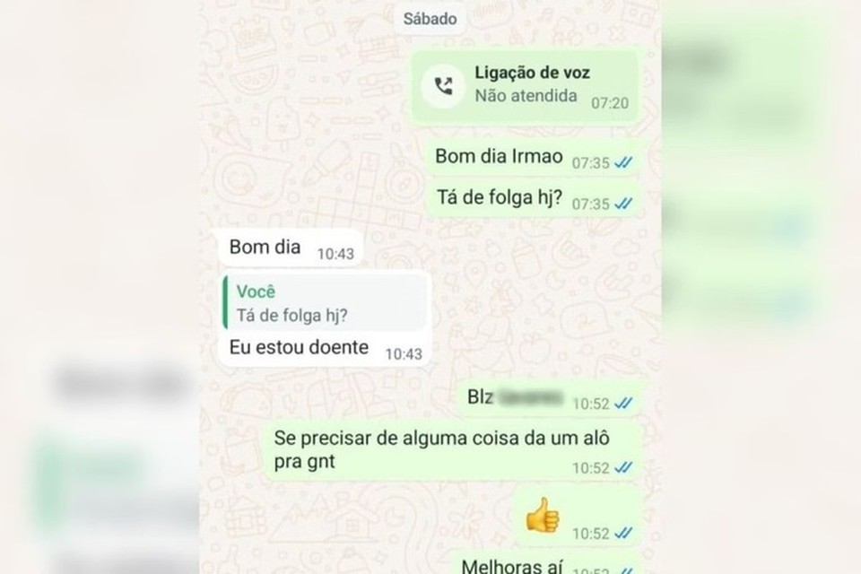 Adolescente fingiu ser o pai e disse estar doente (foto: Reproduo/Guarda Municipal de Jundia)