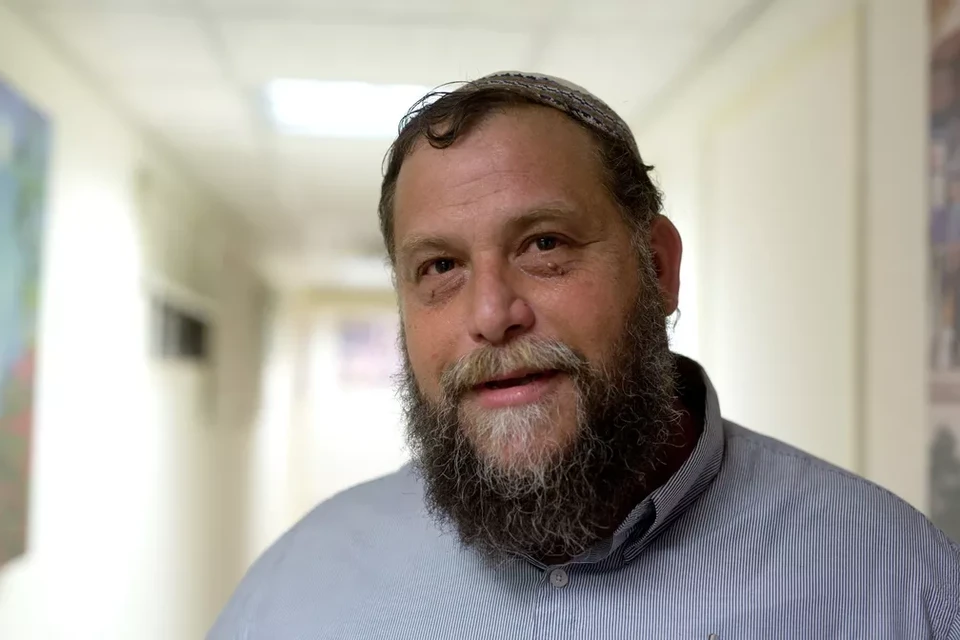 Benzi Gopstein, conselheiro do ministro da Segurana Nacional de Israel, Itamar Ben-Gvir (Foto: Menahem Kahana/AFP)