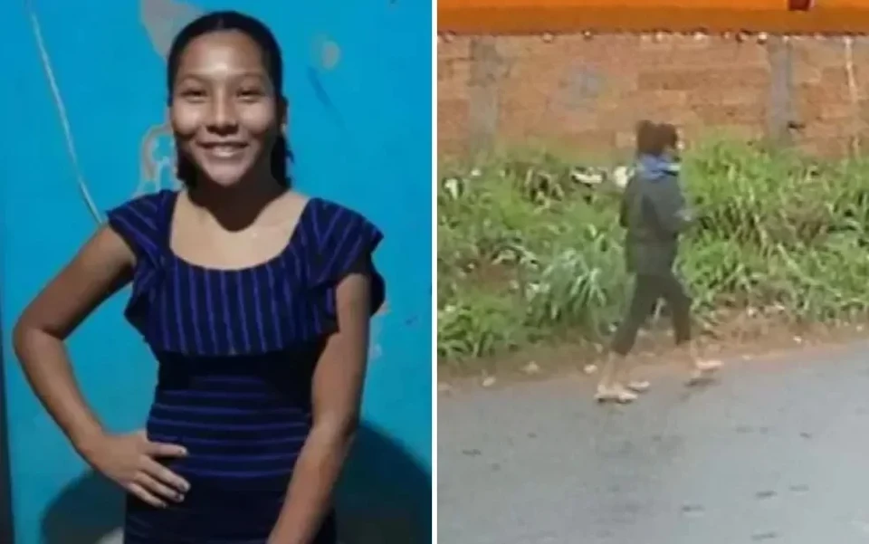 A Polícia Civil acompanha as buscas pela menina, que são realizadas com o apoio do Corpo de Bombeiros (Foto: Reprodução)
