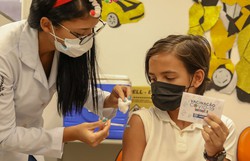 Jaboatão aplica mais de 2 mil doses em mutirão para vacinação de crianças e adultos contra a Covid-19 (Foto: Chico Bezerra/PJG.)