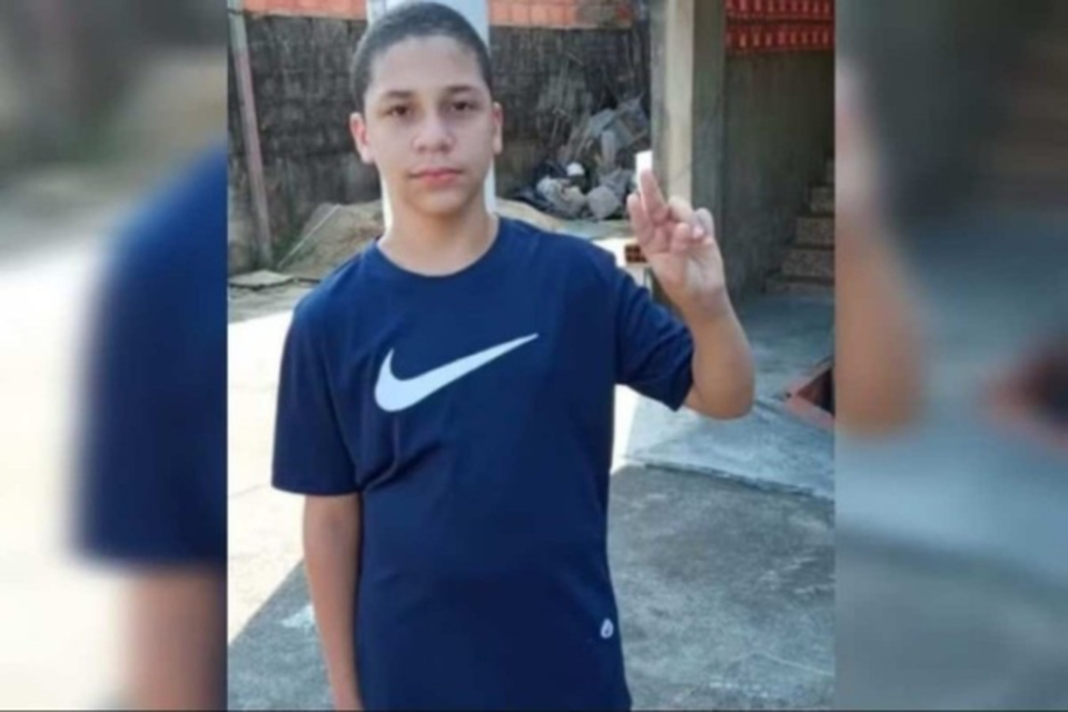 Carlos tinha 13 anos e morava em Praia Grande (SP) (crdito: Arquivo pessoal)