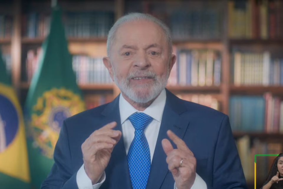 Citando a me, dona Lindu, Lula falou da importncia de manter a responsabilidade fiscal. - (crdito: Reproduo/Youtube Lula)
