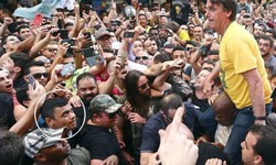 

Bolsonaro foi esfaqueado por Adélio durante a campanha presidencial de 2018, em Juiz de Fora (MG)
