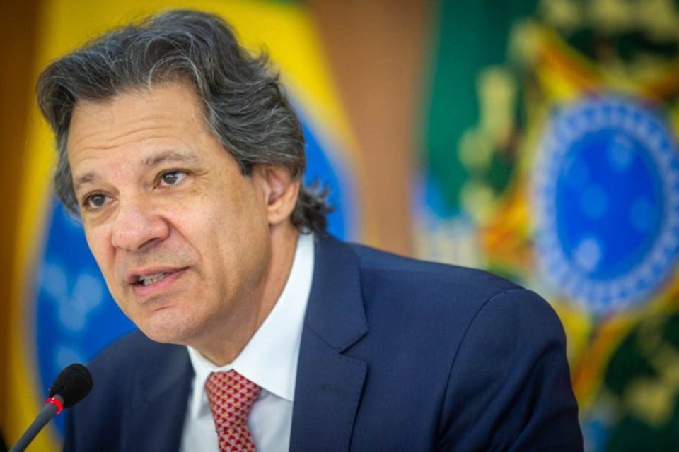 Ministro da Fazenda, Fernando Haddad (foto: Diogo Zacarias/afp)