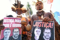 Caso Dom e Bruno: rus sero levados a jri popular  (foto: Ed Alves/CB )