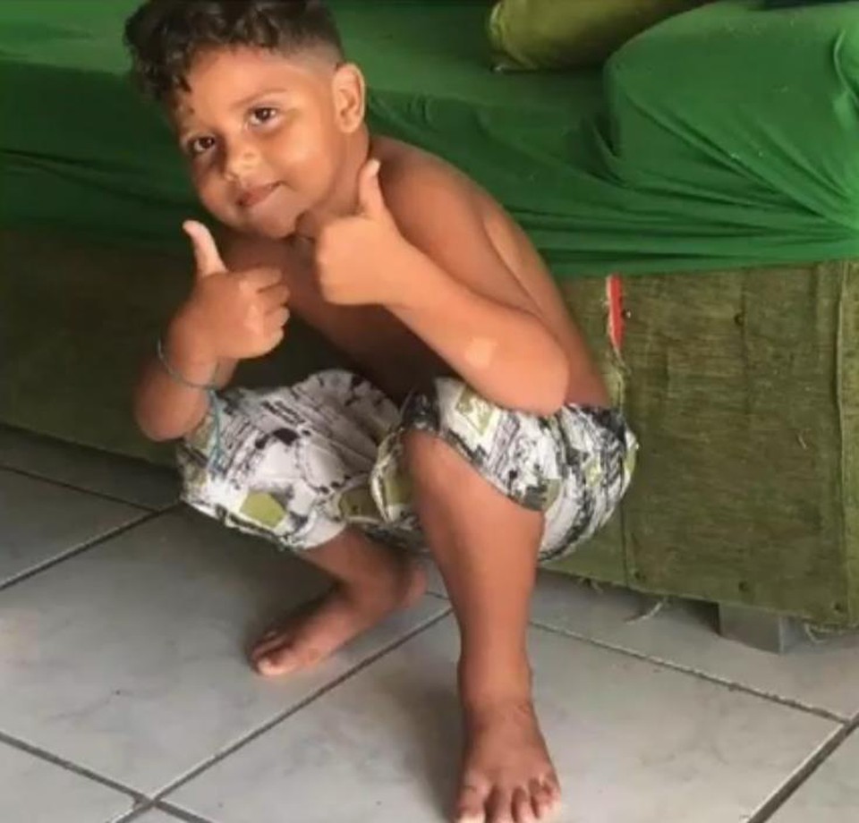  (Tomas Felipe levou choque e morreu )