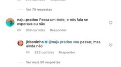 BBB22: Boninho afirma que passará trote no plantão de Rodrigo no Big Fone (Boninho respondendo a internautas nas redes sociais. Foto: Reprodução/Instagram)