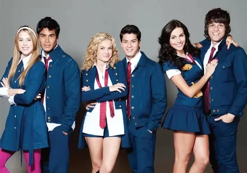 O grupo Rebelde Brasil  (foto: Reproduo)