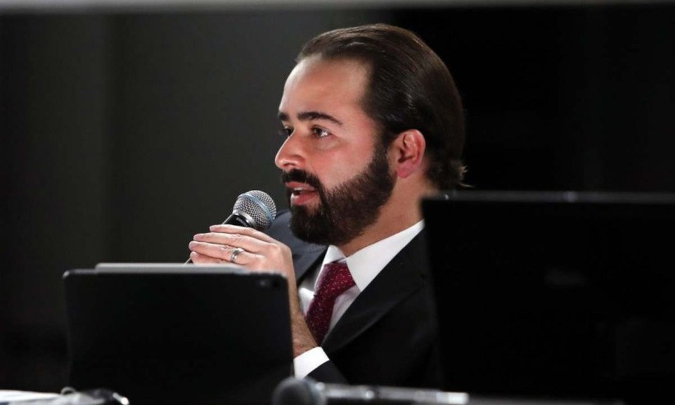 
Sergio Leonardo criticou os tribunais superiores em fala em BH (foto: Redes Sociais/Reprodução)