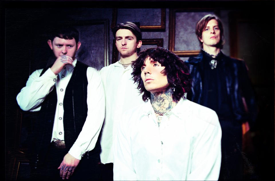 Bring Me The Horizon  formado por Oliver Sykes, Lee Malia, Matt Kean e Matt Nicholls (Crdito: Divulgao)