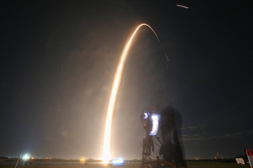 
Sucesso da decolagem do foguete SpaceX Falcon 9 da misso do mdulo de pouso lunar Nova-C da Intuitive Machines: pouso previsto para o dia 22 (foto: AFP)