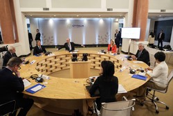 G7 afirma que atua para fim da escalada no Oriente Mdio (Foto: GREGORIO BORGIA / POOL / AFP
)