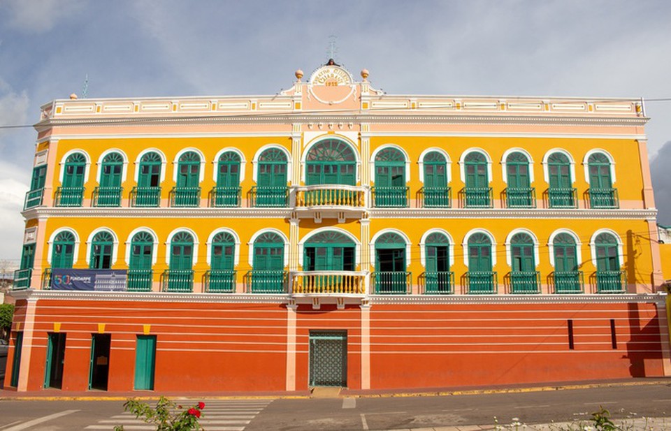 Theatro Cinema Guarany, localizado em Triunfo
 (Crdito: Guilherme Andrade/Divulgao)