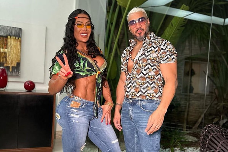 Gracyanne Barbosa e Belo  (foto: Reproduo/Instagram )