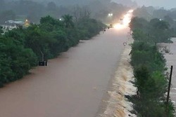 Oito pessoas morrem durante chuvas fortes no RS e 21 seguem desaparecidos (Foto: Reproduo/Redes Sociais)