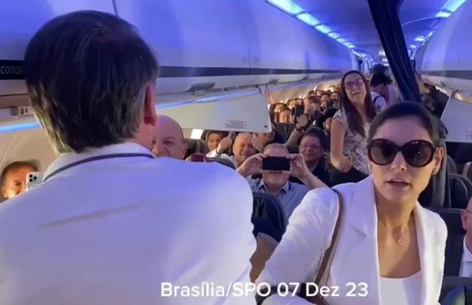 Jair Bolsonaro e Michelle seguem para a Argentina nesta quinta-feira (07) (foto: Reprodução )