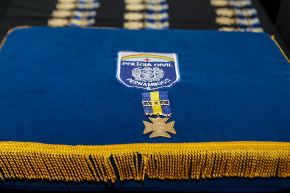 Medalhas foram entregues nesta tera (30)  (Foto: Rafael Vieira /DP)