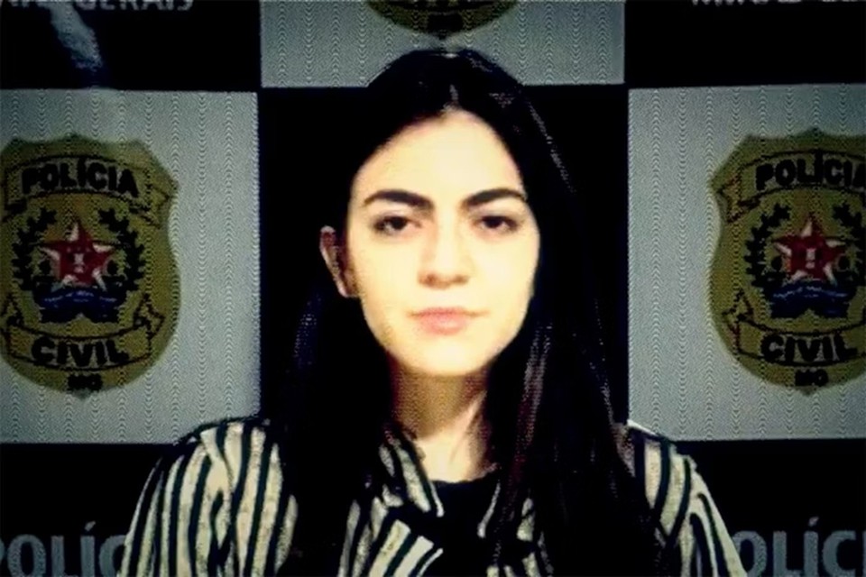 Kawara Welch foi presa no incio do ms por stalking (Foto: Polcia Civil de MG
)