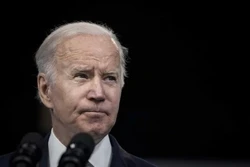 Biden assina ajuda de US$ 40 bilhões para Ucrânia (Foto: Drew Angerer/Getty Images/AFP)
