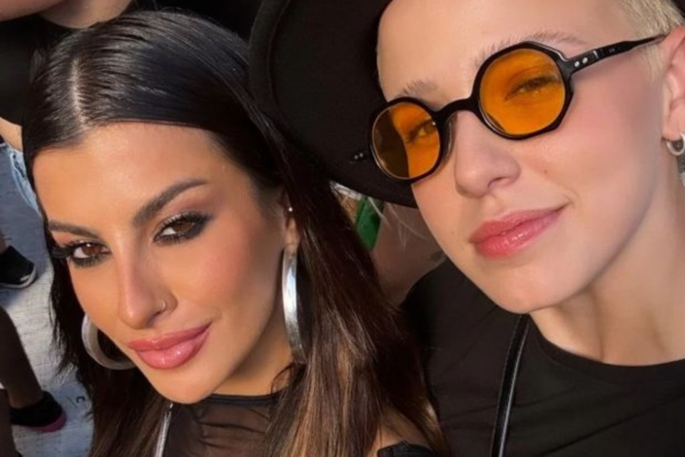 Marcella Rica e Nah Cardoso juntas num evento (Crdito: Reproduo/Instagram)