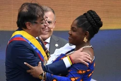 'É hora da mudança', diz novo presidente da Colômbia  (Foto: Juan Barreto/AFP)