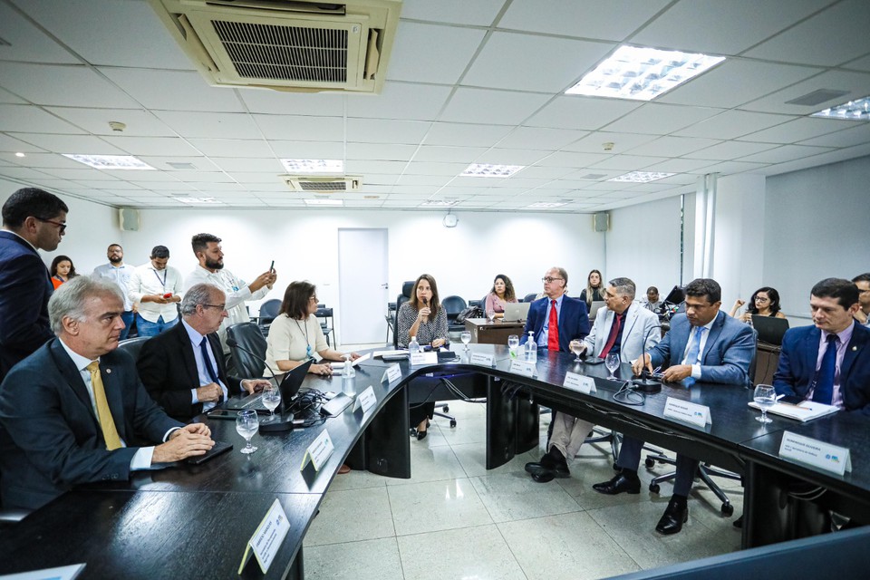 Os dados foram apresentados para a governadora Raquel Lyra e para sua vice, Priscila Krause, nesta segunda-feira (13) (Foto: Janaína Pepeu/Secom)