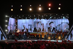 Celebrao pelos 80 anos do fim da Segunda Guerra Mundial (foto: JUSTIN TALLISPOOL/AFP
)
