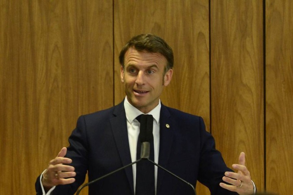 
Macron: "Somos todos loucos porque fazemos acordos comerciais hoje como fazamos h 20 anos" (foto: Marcelo Ferreira/CB/D.A Press)