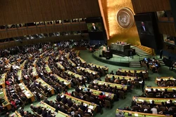 ONU vai votar na Assembleia-Geral entrada plena da Palestina (Foto: DON EMMERT/AFP/Getty Images)