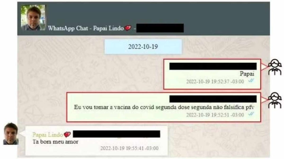 

Segundo a PF, conversa evidencia esquema criminoso (foto: Reproduo/PF)