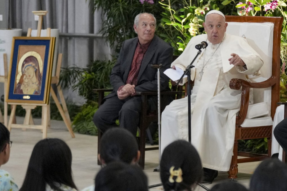A fala de Francisco gerou muitas polmicas (Crdito: TATAN SYUFLANA / POOL / AFP)