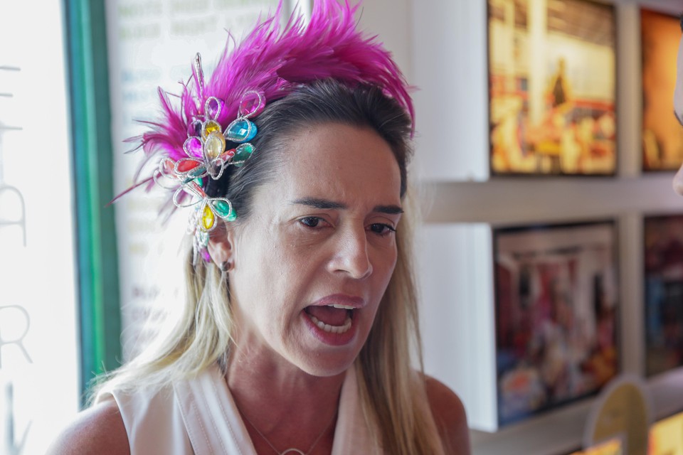 A vice-prefeita do Recife, Isabella de Roldão, destacou que este ano o Recife terá o Carnaval mais feminista da história  (Foto: Rafael Vieira/DP)