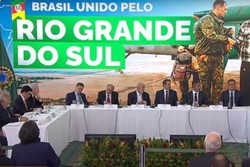 Lula convoca ministros para discutir novas medidas de auxlio ao RS (Foto: Reproduo/Canal Gov)