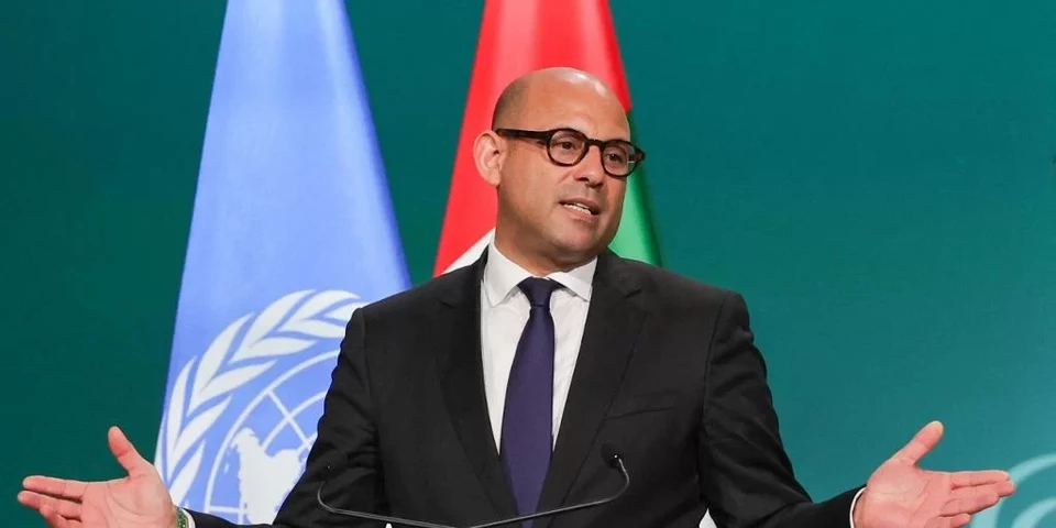 O diretor do Programa da Organizao das Naes Unidas para o Clima, Simon Stiell, criticou os pases que participam na COP28 (Foto: Giuseppe Cacace / AFP)