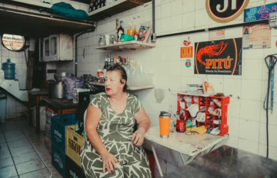 Maria Jos de Santana, a dona Mariinha, chegou no Mercado da Boa Vista h 48 anos (Foto: Jos Rebelato

)