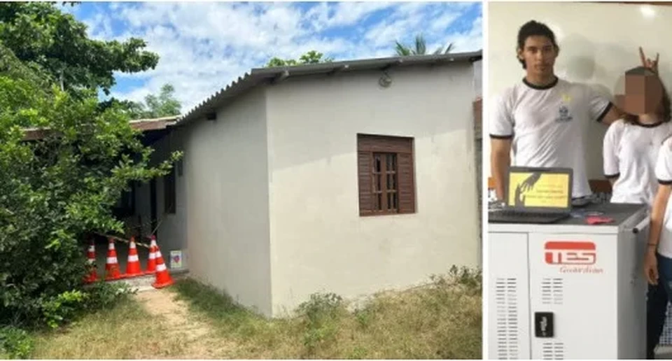 Caso aconteceu no distrito de Atafona, em So Joo da Barra, no Norte Fluminense (Foto: Folha da Manh/Reproduo
)