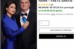 Mito, novo perfume amadeirado de Bolsonaro, � lan�ado por R$ 197 (foto: Reprodu��o/Instagram)