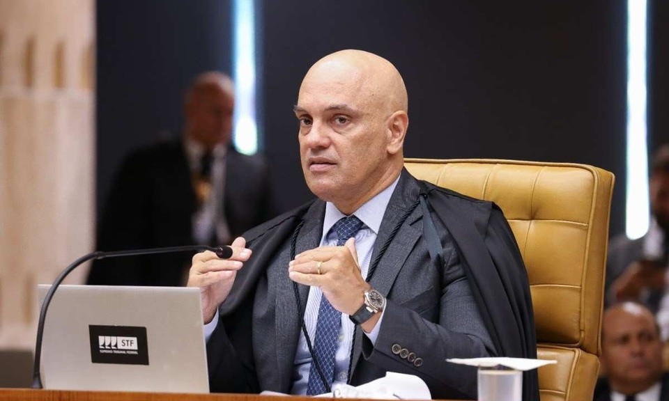 Ministro Alexandre de Moraes, na deciso, apontou que houve planejamento e busca por apoio para realizar um golpe de Estado (foto: Antonio Augusto/SCO/STF)