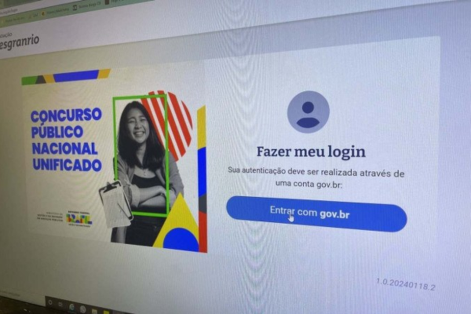 O Concurso Unificado tem mais de 2,1 milhes de inscritos  (foto: Reproduo/Talita de Souza/CB/D.A. Press)